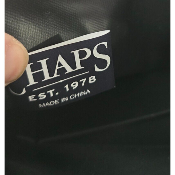 Chaps Laptop Bag Sedona Collection Green Black 15.5" x 11" x 3" - Picture 8 of 16